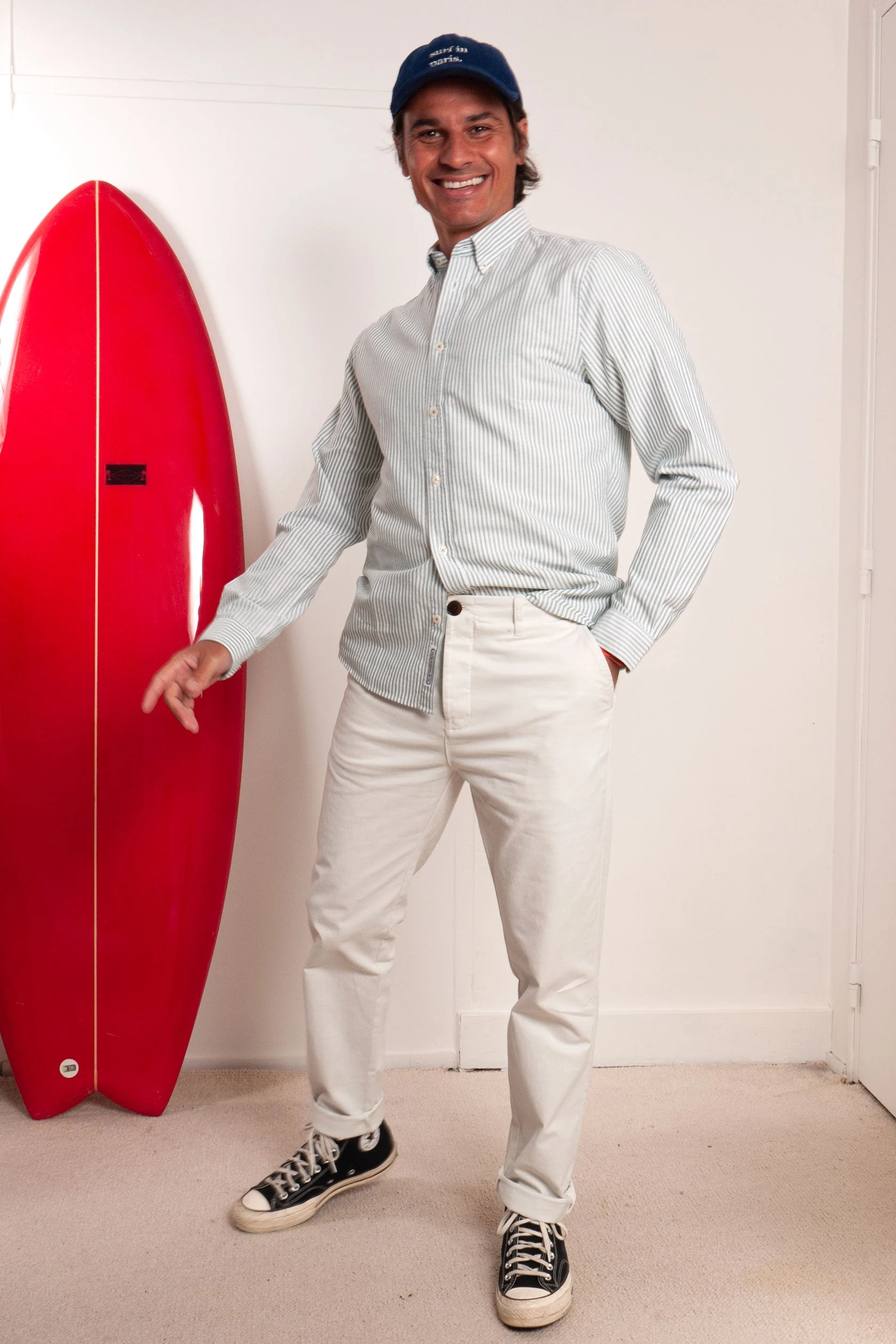 Chemise oxford | Rayé