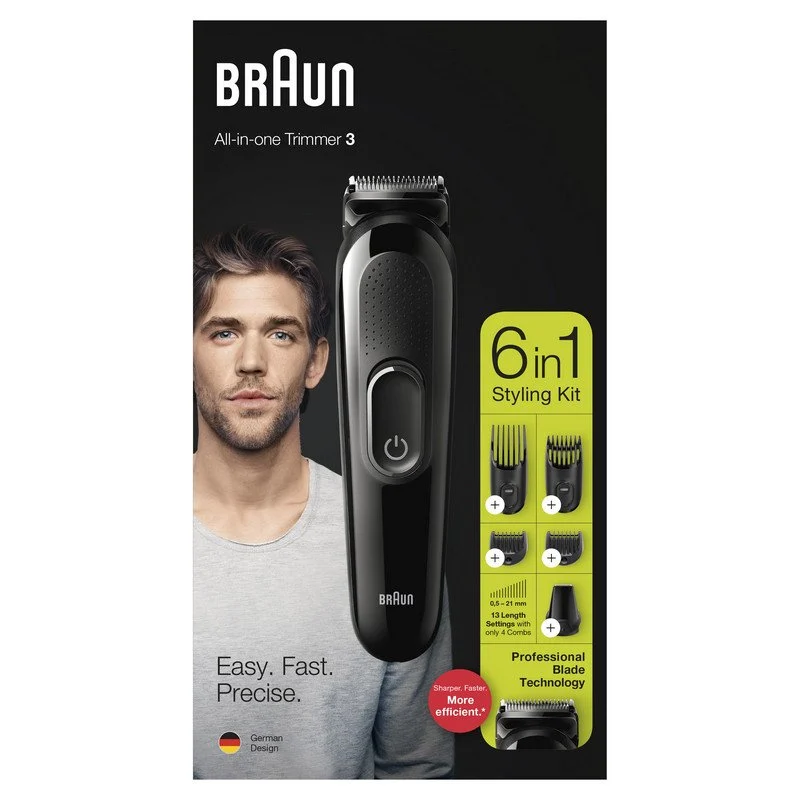 Braun MGK3235 Multigroomer, 6 in 1