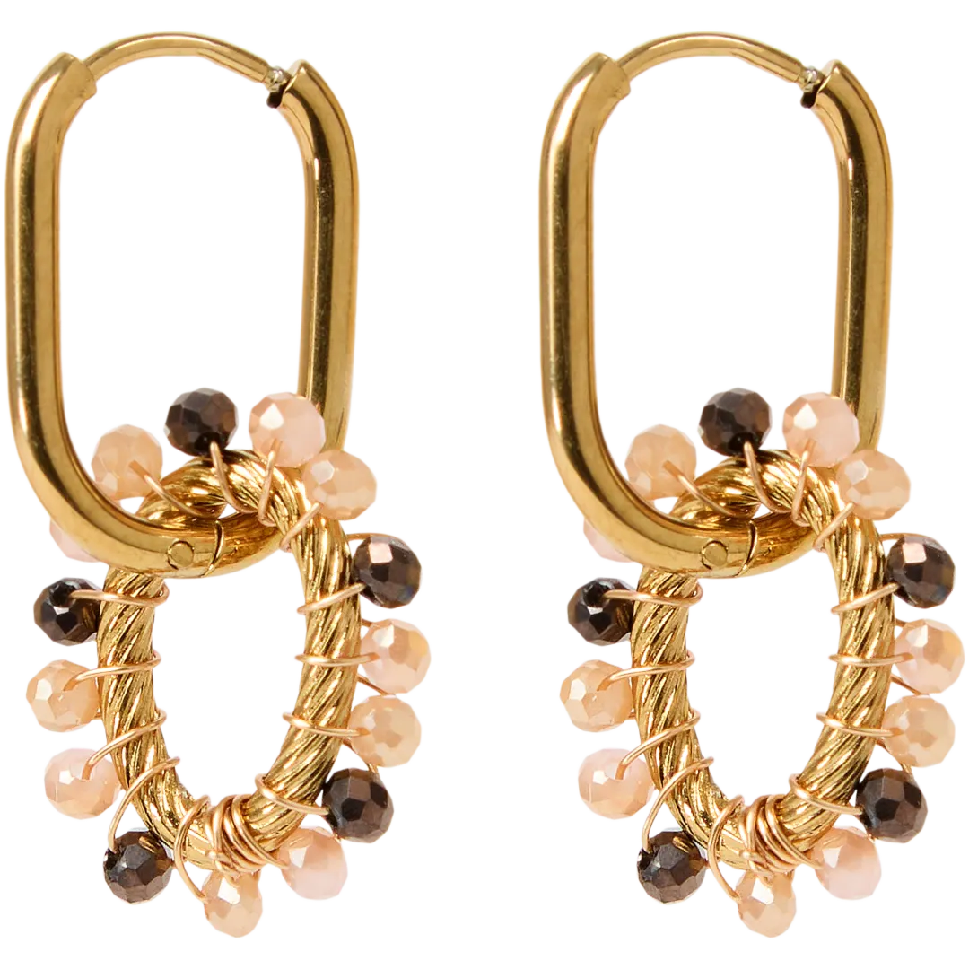 Boucles d’oreilles avec pendentifs
