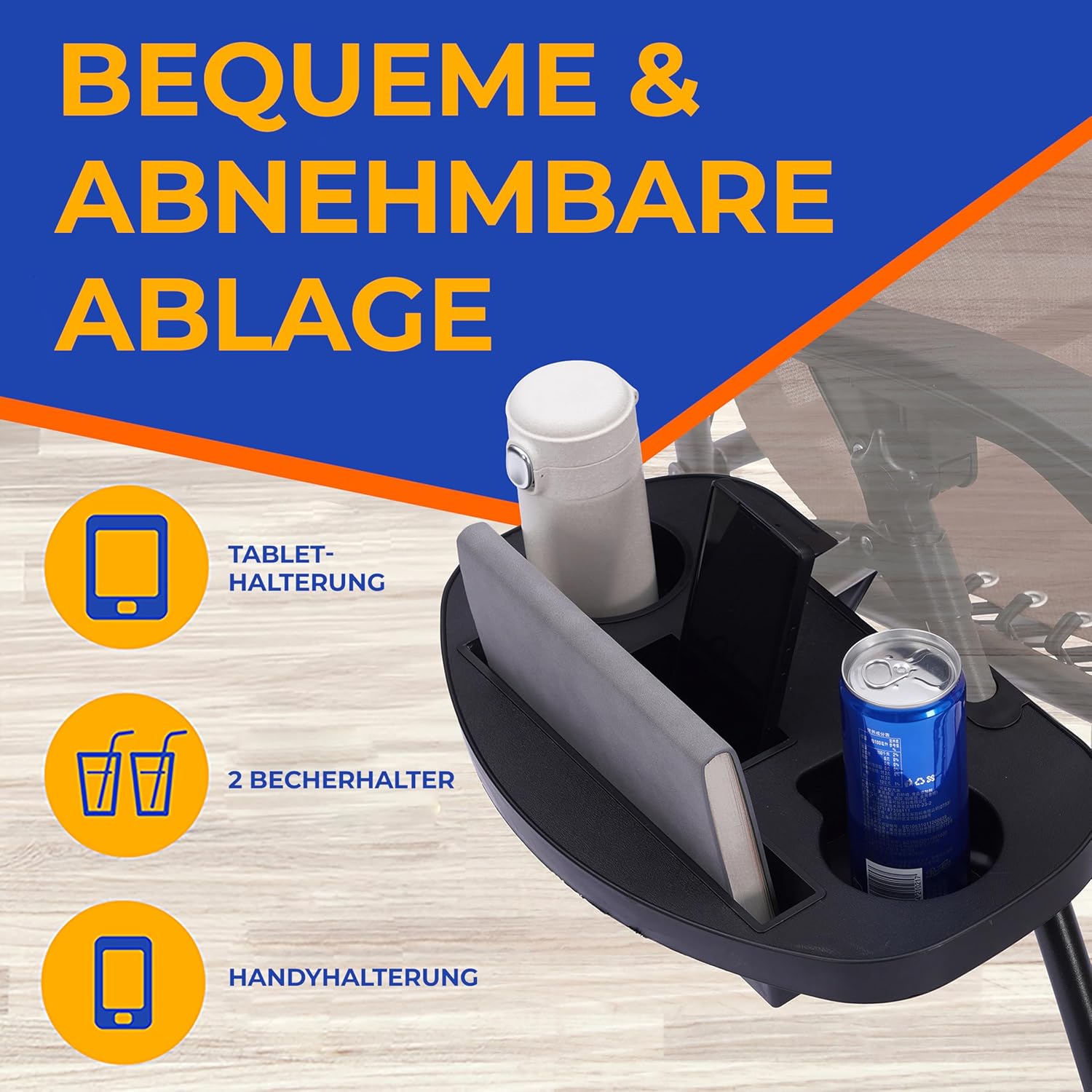 SereneLife Sonnenliege 2er Set Braun – Klappbare Relaxliegen mit Zero Gravity, wetterfest & faltbar, ideal für Garten, Balkon & Camping