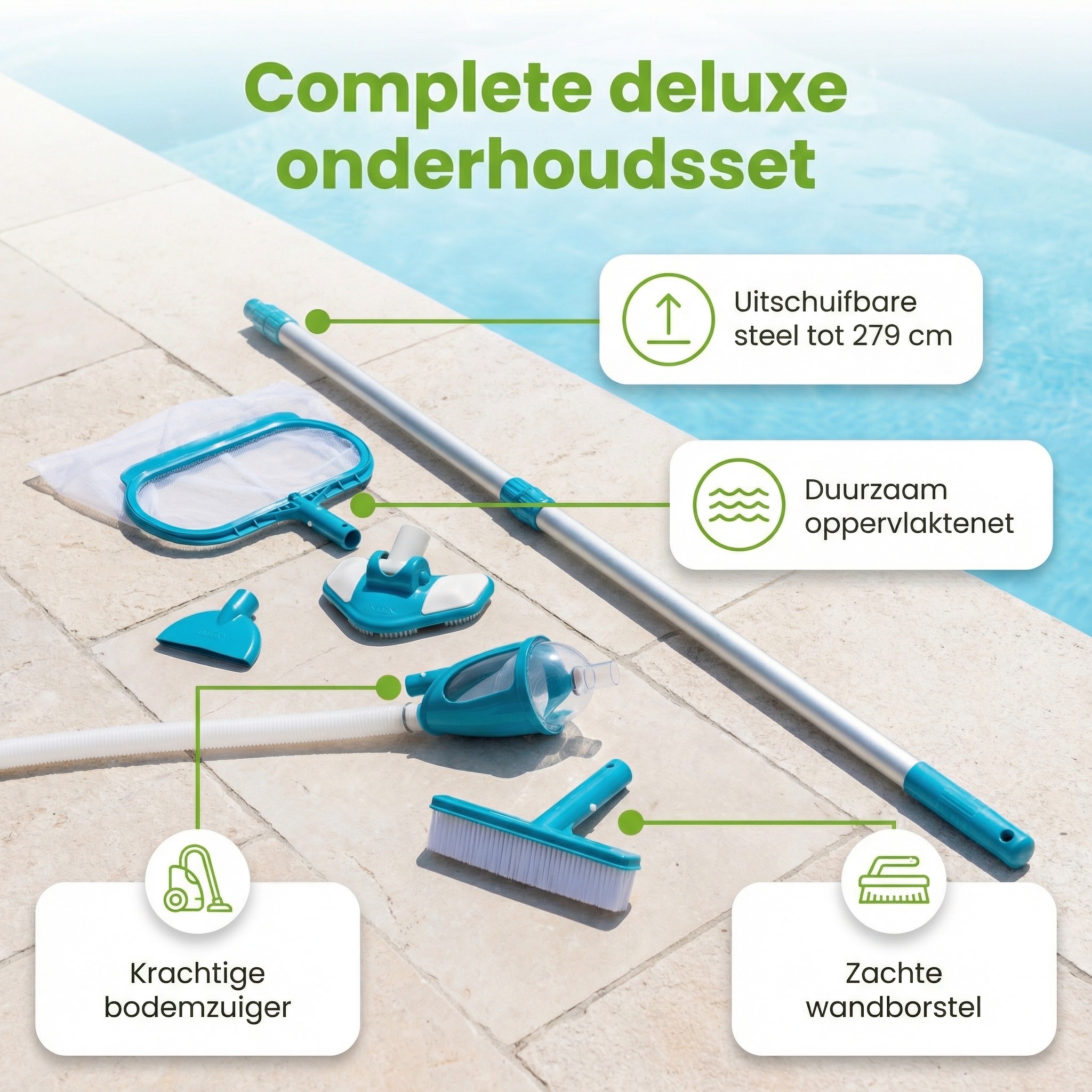 Intex Luxe 7-delige onderhoudsset