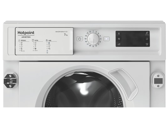 HOTPOINT - Lave linge encastrable BIWMHG71483EU, 7 kgs, 1400 tr/mn