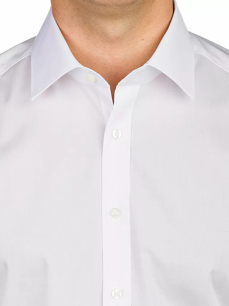 OLYMP LEVEL FIVE Hemd Body Fit weiss