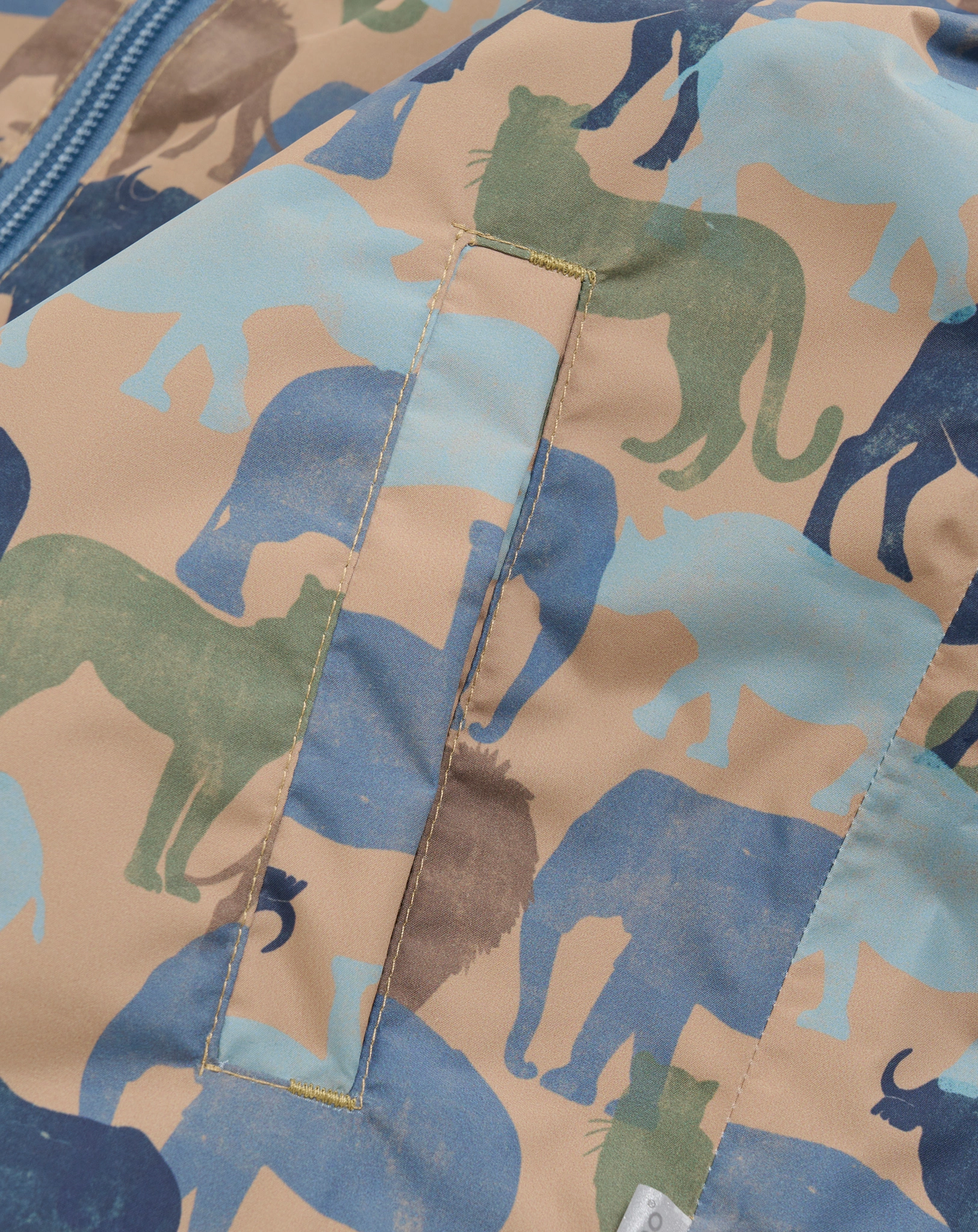 Übergangsjacke WILD in china blue