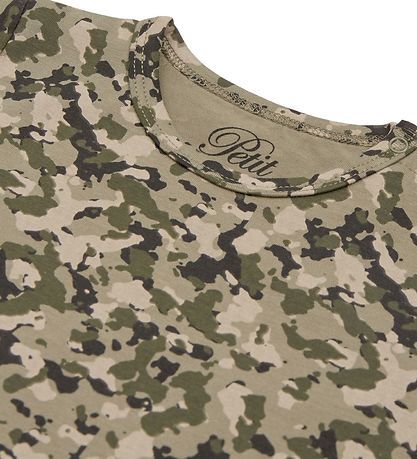 Petit by Sofie Schnoor Bluse - Sebastian - Grün Camouflage