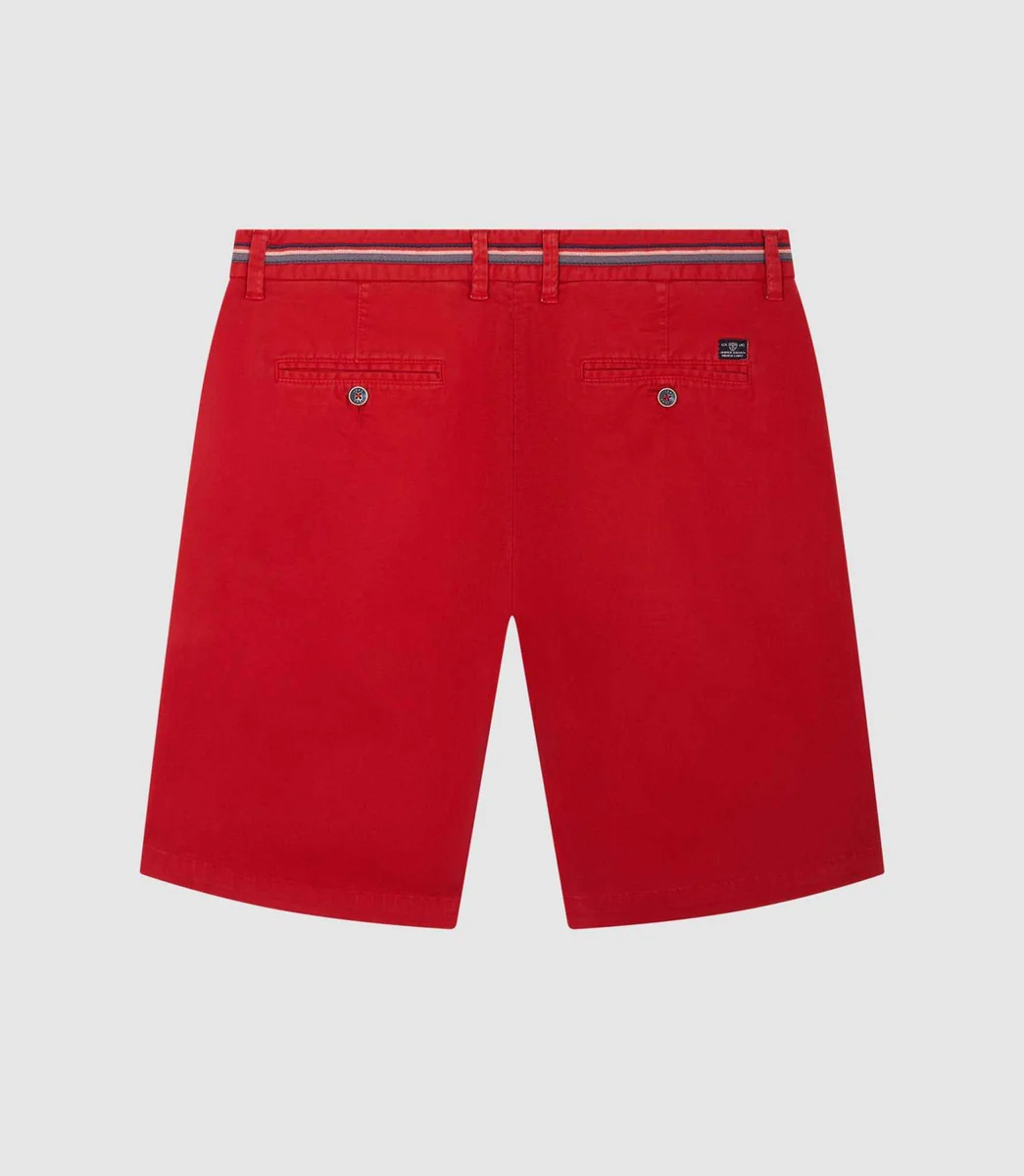 Bermuda fantaisie rouge 