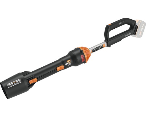 WORX Nitro 20V 209km/u WG543E.9 snoerloze bladblazer, borstelloze motor + GRATIS bonusartikel 20V accu WA3644 (4,0Ah)