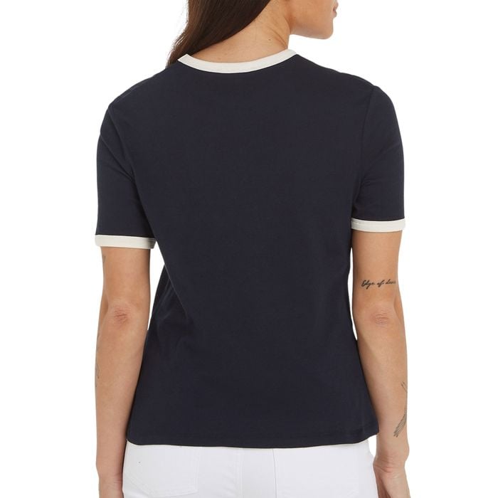 Tommy Hilfiger Monotype Flock Shirt Dames