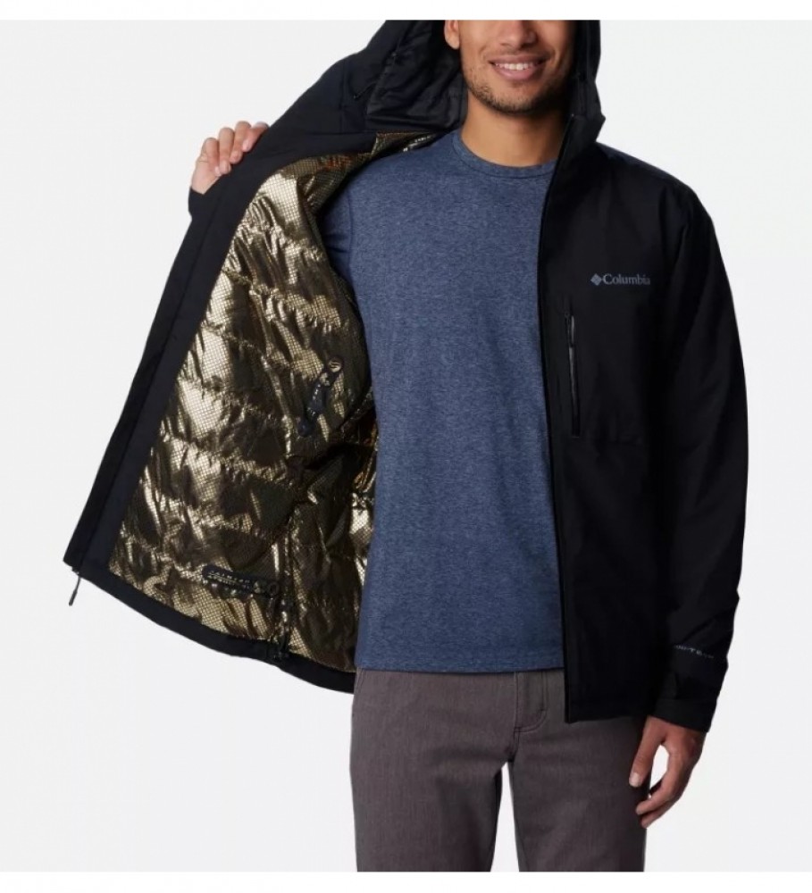 Jaqueta Columbia Explorer's Edge, preta