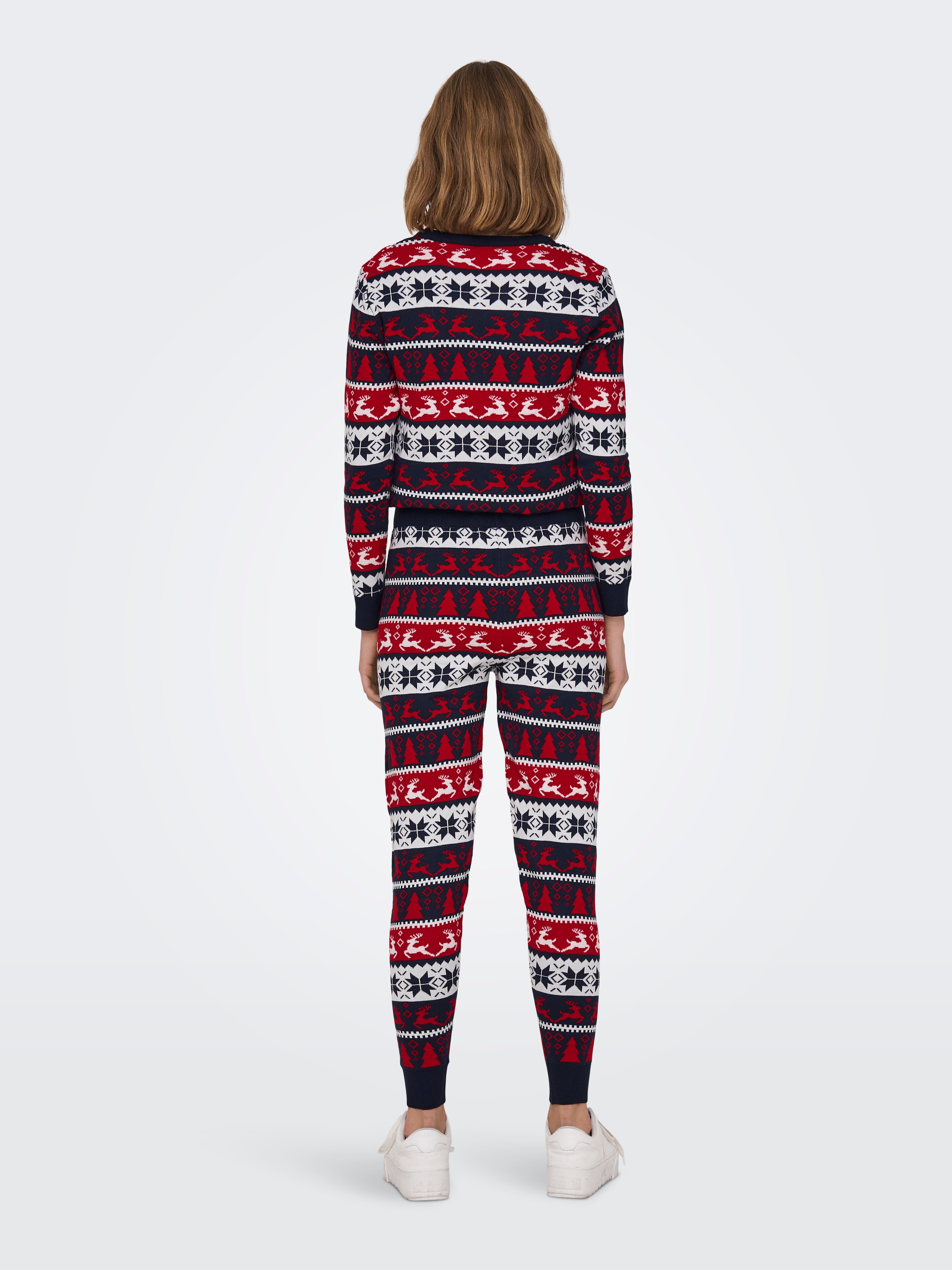 ONLXMAS Mittlere Taille Slim Fit Leggings Night Sky