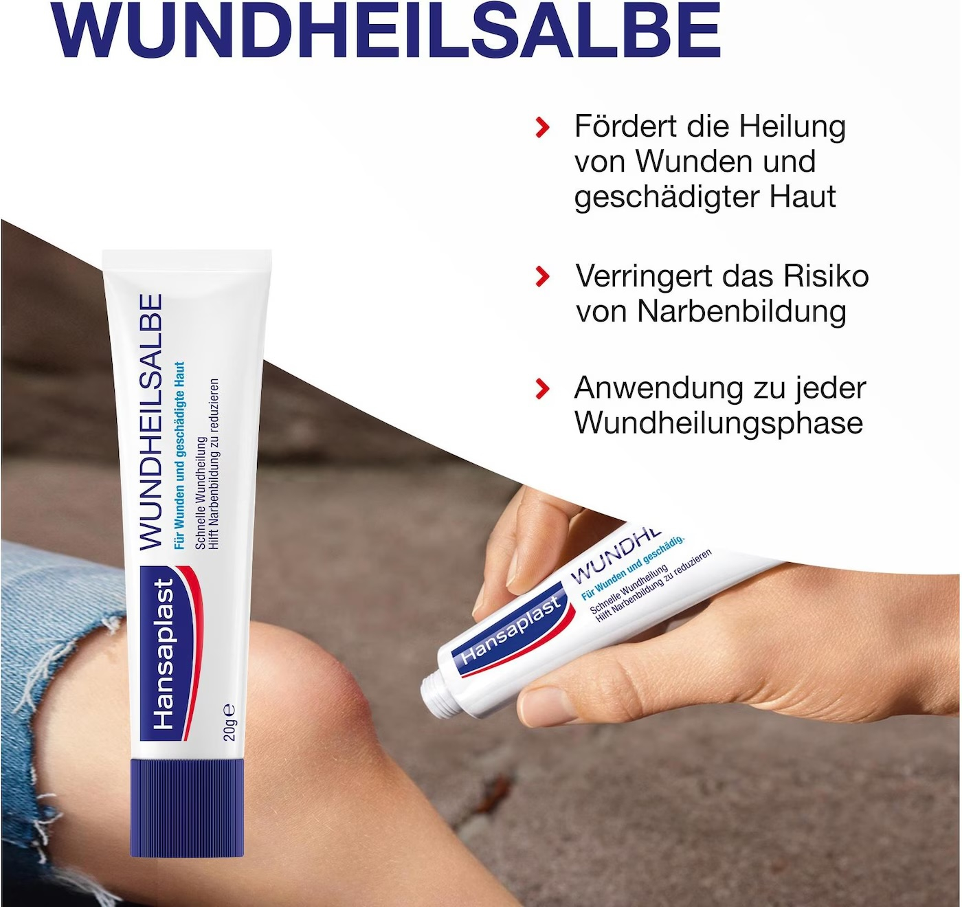 (50g) Wundheilsalbe für Wunden / Geschädigte Haut (48384)