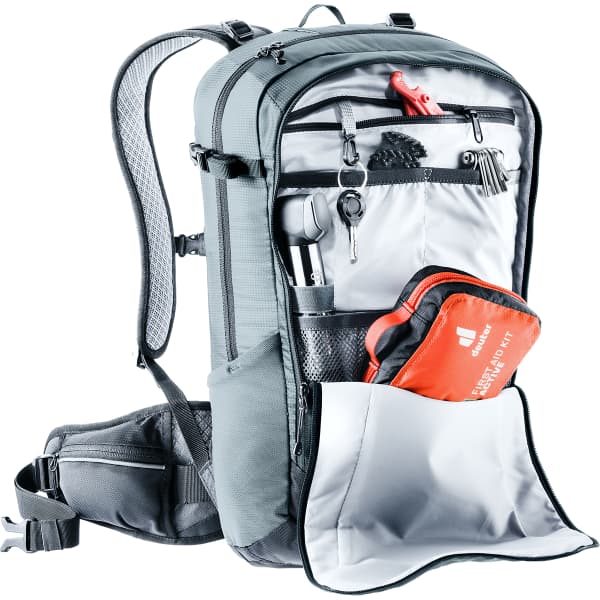 Sac à dos VTT DEUTER FLYT 14 GRAPHITE/BLACK