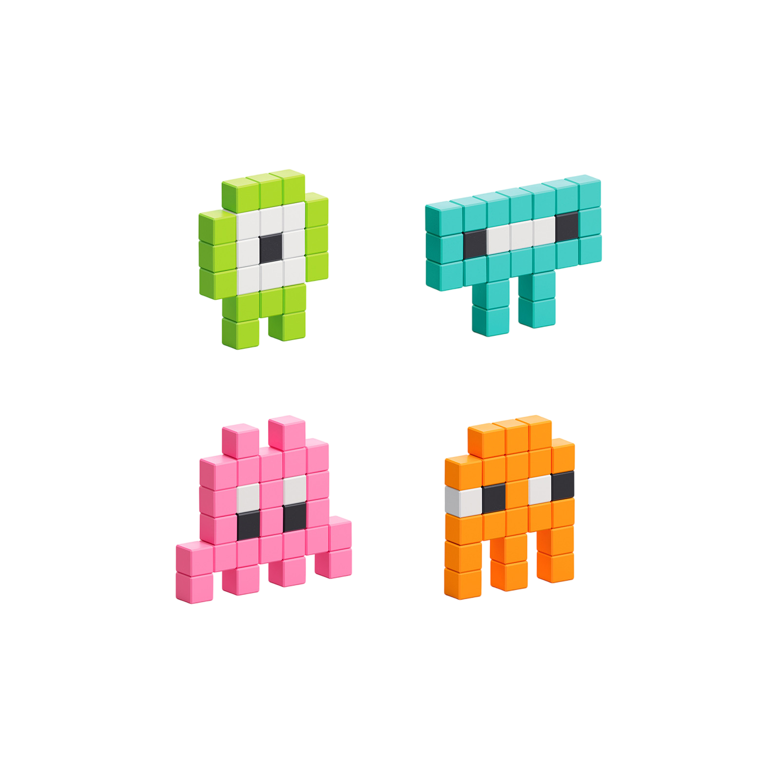 Magnetbaukasten Mini Monsters