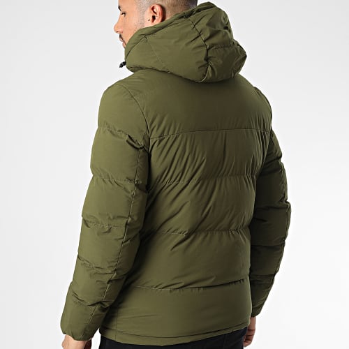 Doudoune Capuche Vert Kaki