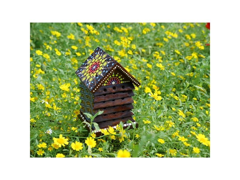 Wildlife World Artisan Bienenhotel Nistplatz für Bienen