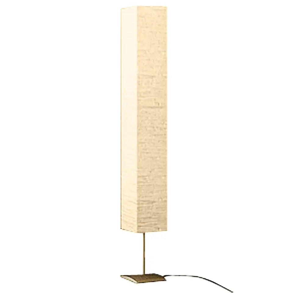 vidaXL - Staande Lamp - Beige - Papier - 170 cm
