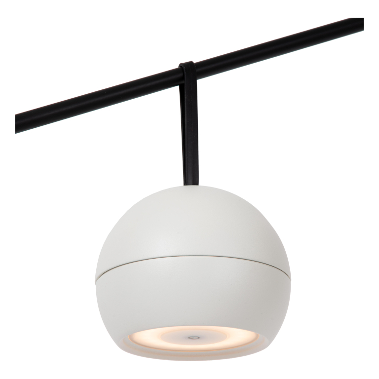 Lucide Lunex wandlamp buiten LED oplaadbaar wit