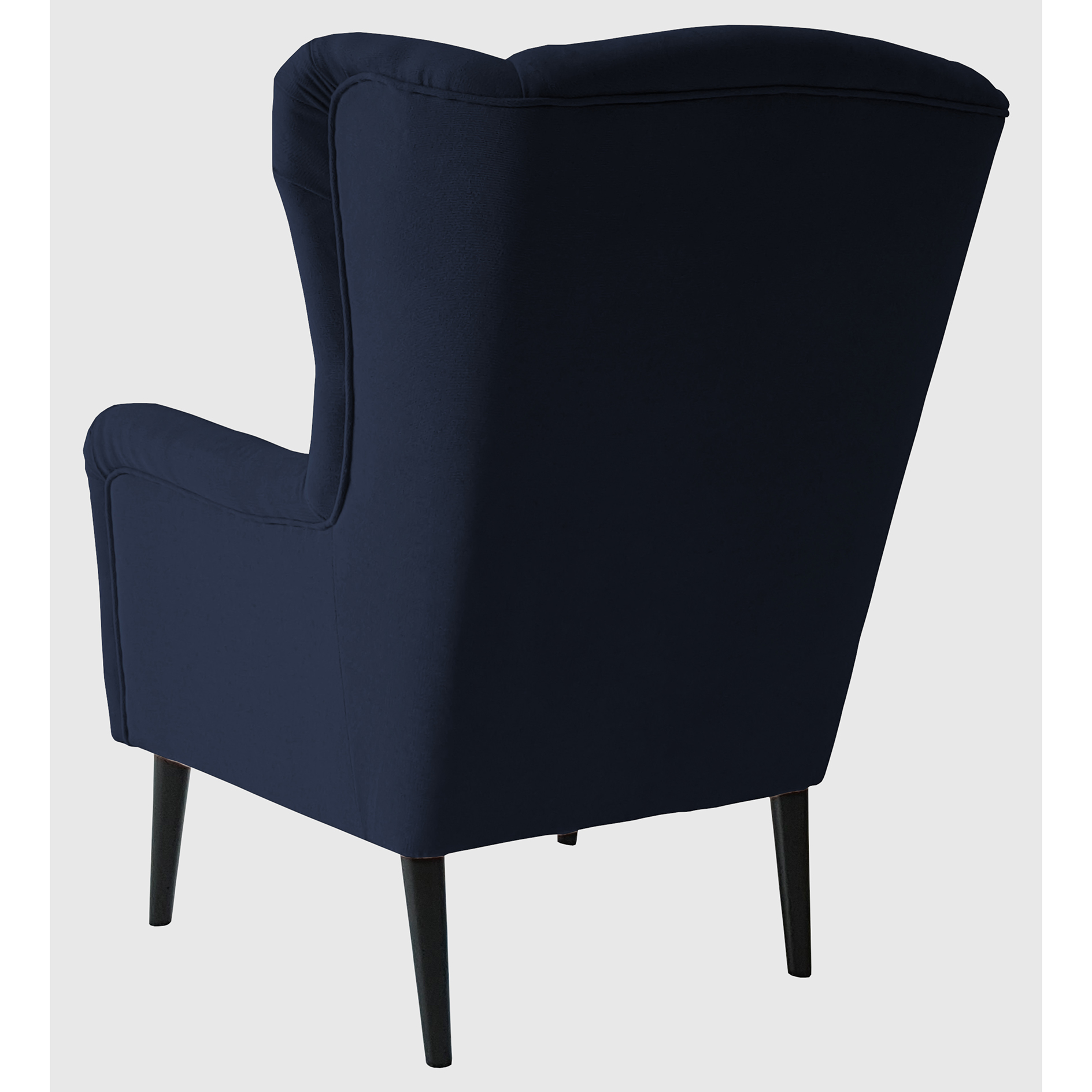 Ohrensessel - deep blue - Wellenfederung - Cord
