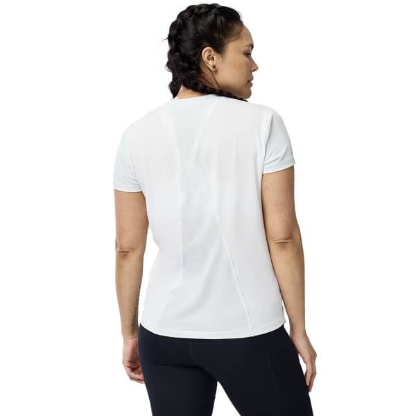 T-shirt trail BROOKS SPRINT FREE SHORT SLEEVE 3.0 W UNCHARTED PRINT/BIT OF BLUE