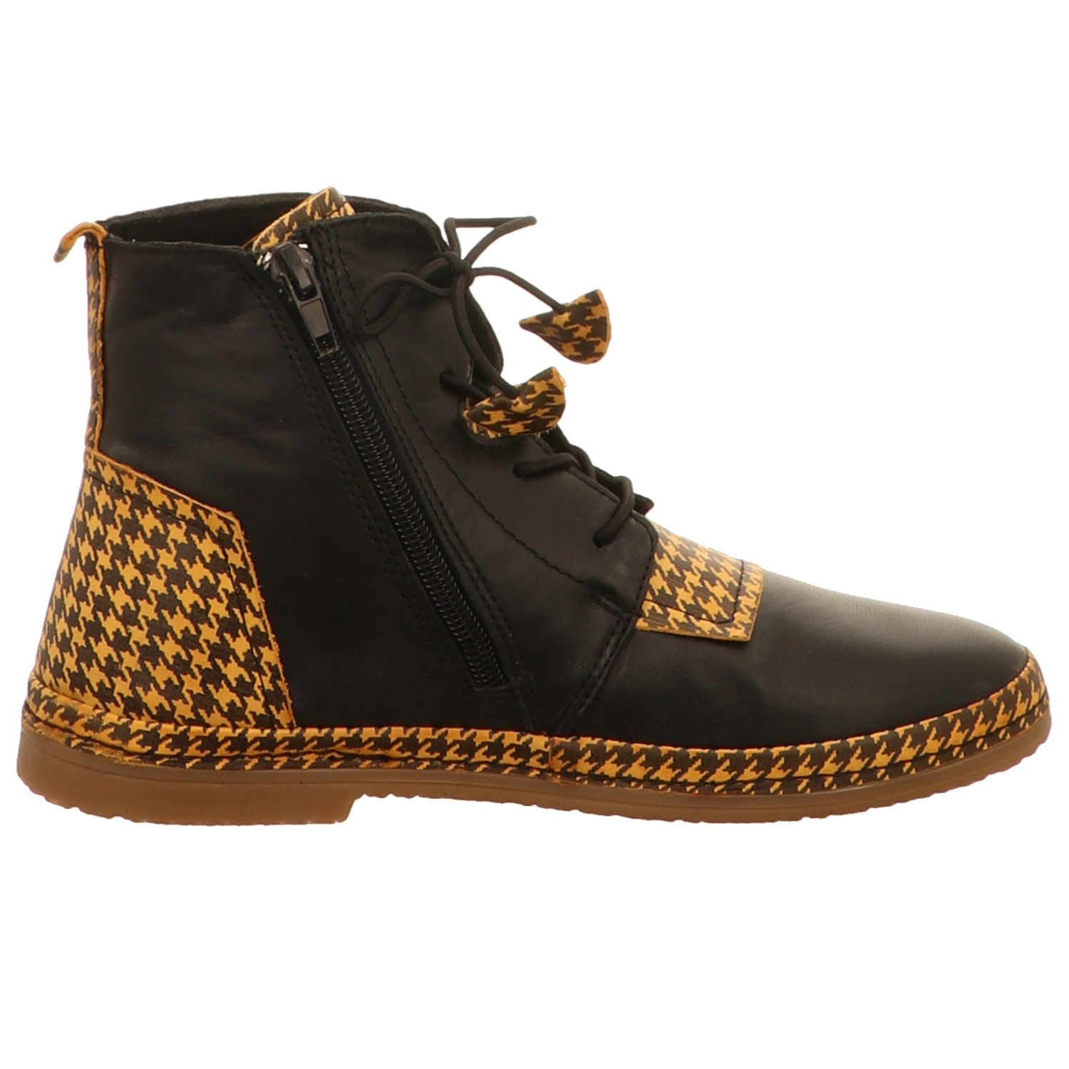 Pölking Stiefelette schwarz
