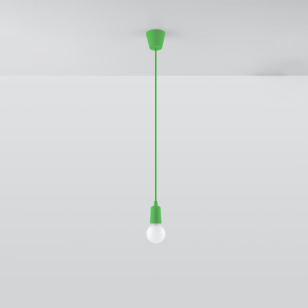 famlights | Dani hanglamp in groen E27 1-lichts
