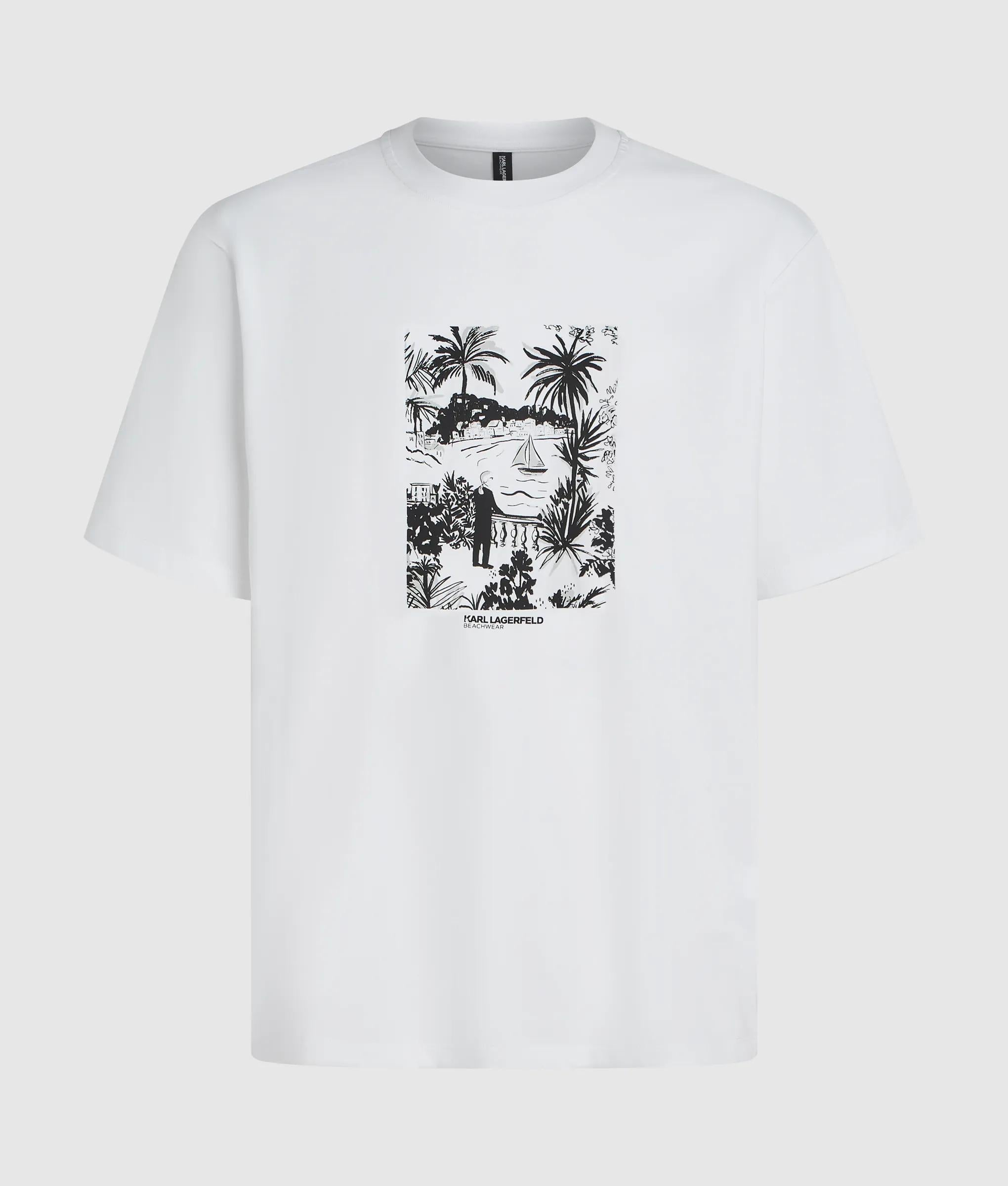 Villa de Vigie strand t-shirt