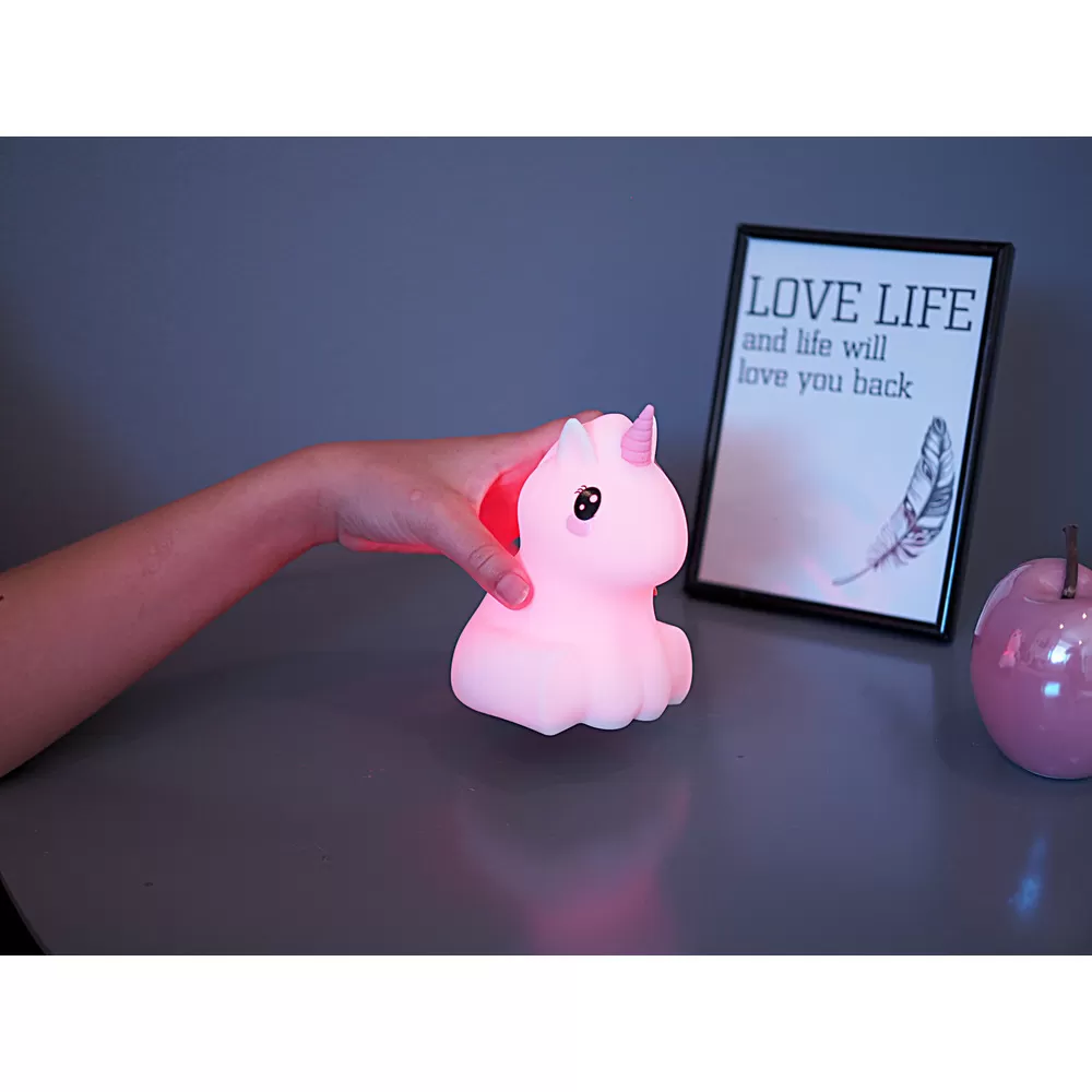 Tiny Tot natlampe, unicorn m. USB oplader