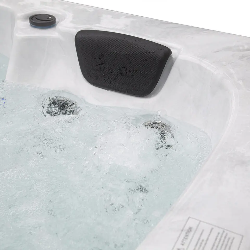 HOME DELUXE Outdoor Whirlpool WHITE MARBLE PURE