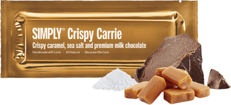 Simply Chocolate CRISPY CARRIE chokoladebar No_color