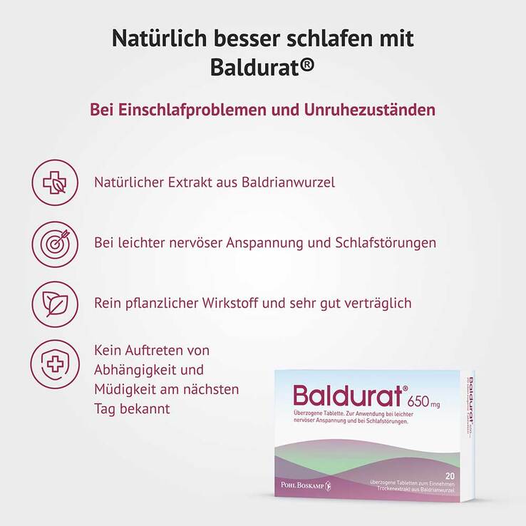 Baldurat Filmtabletten, 20 St