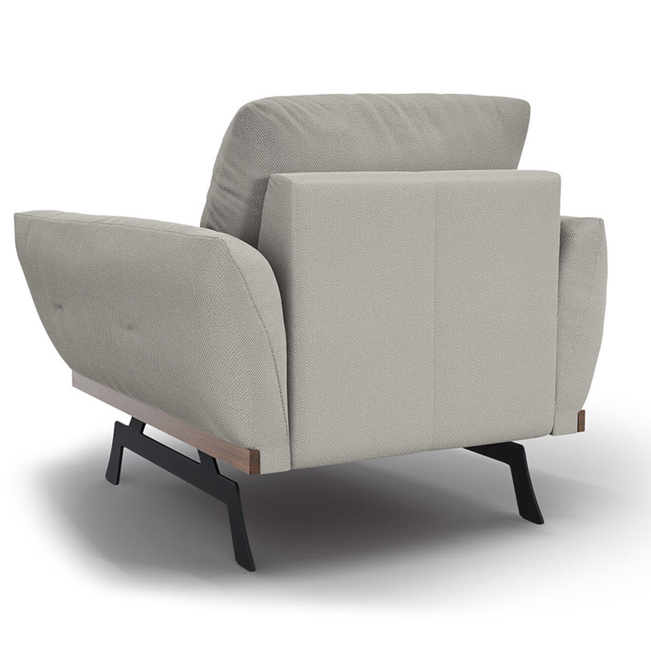 CXL by Christian Lacroix Fauteuil Olivier gris clair - 95x95x87 cm