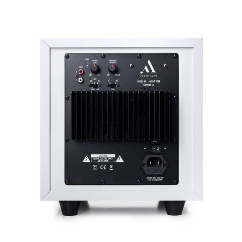 Argon Audio MALMÖ SUB 8 – betaalbare 8” hifi-subwoofer Wit