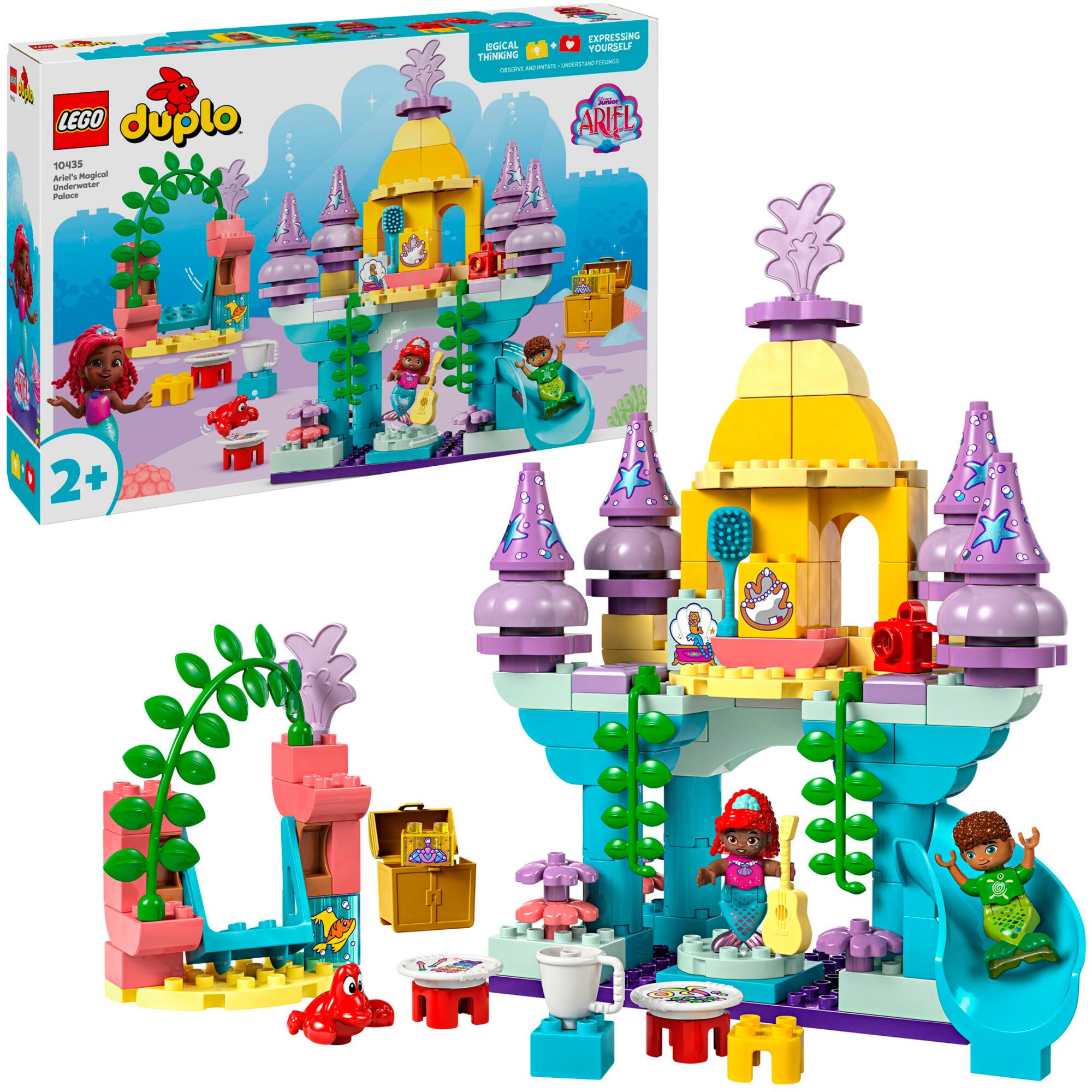 LEGO Konstruktionsspielzeug DUPLO Disney Arielles magischer Unterwasserpalast