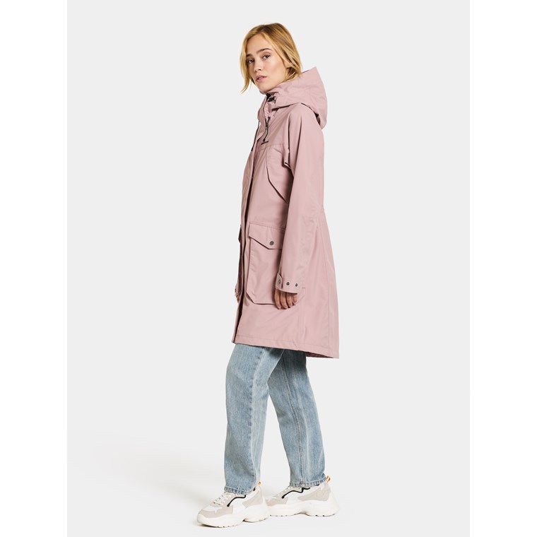 Didriksons Thelma Wns Parka 10 Oyster Lilac