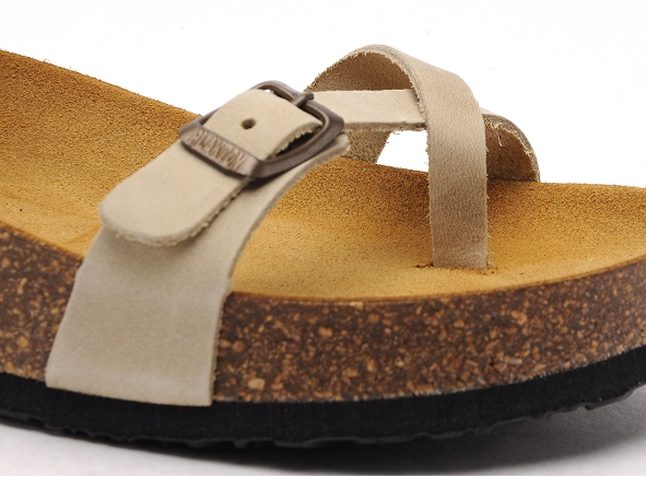 Plakton nu pieds plats femme cp zomba beige