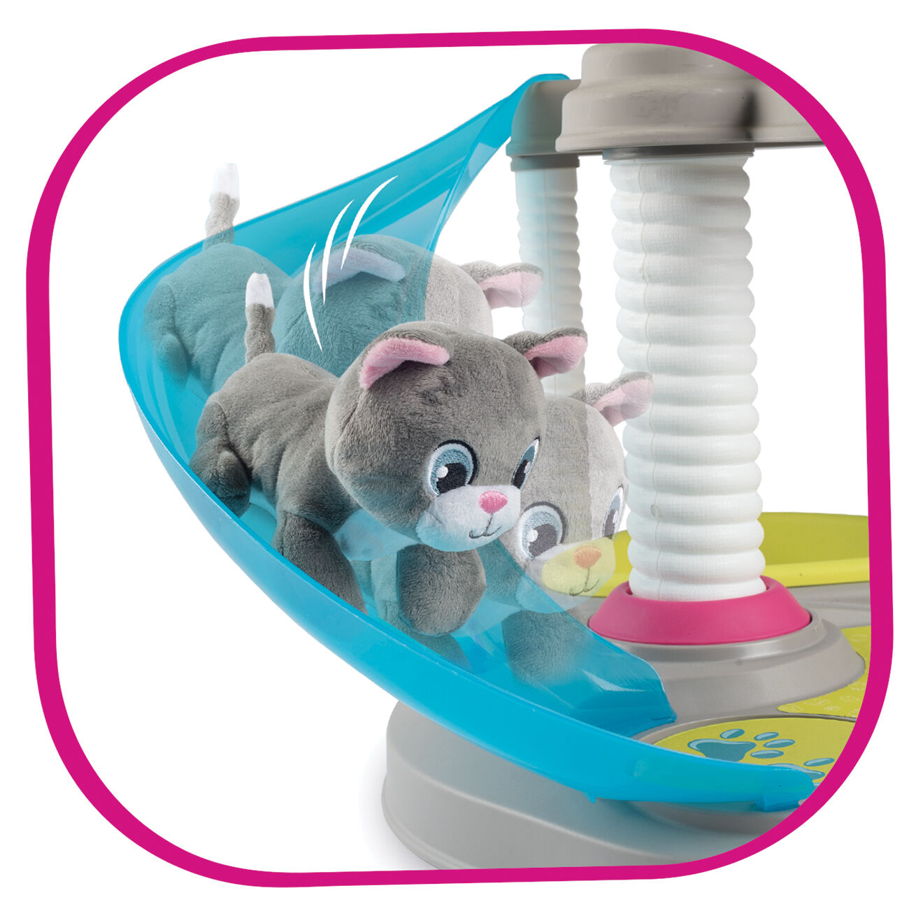 Smoby Maison des chats bleu - 31x32.1x55.2 cm