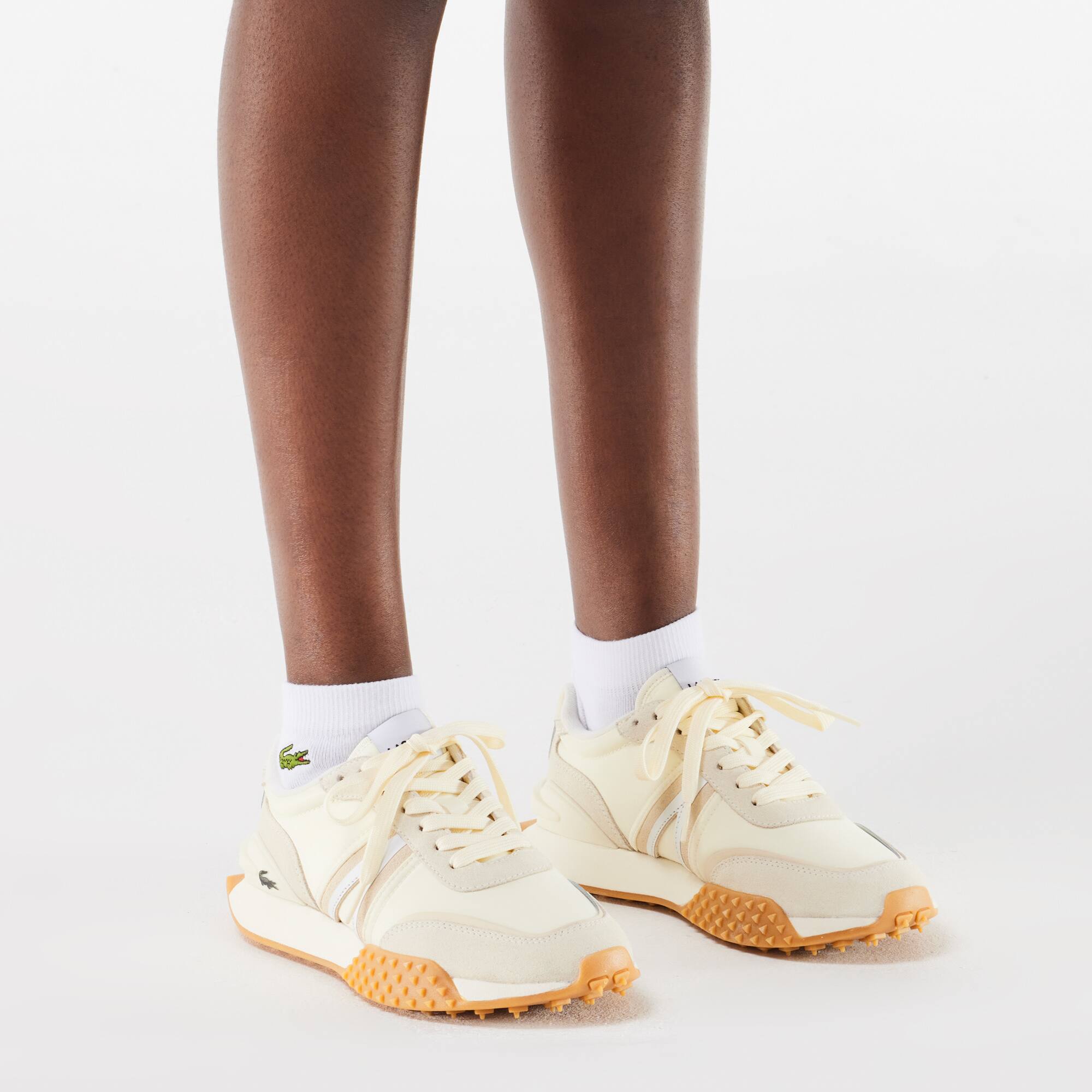 Damen-Sneakers L-SPIN Deluxe Sneakers - Weiss - Lacoste - Damen