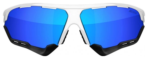 Scicon Sports Aerocomfort SCN PP Regular Lunettes De Soleil De Performance Sportive (Multimirror Bleu Scnpp/Luminosité Blanche)
