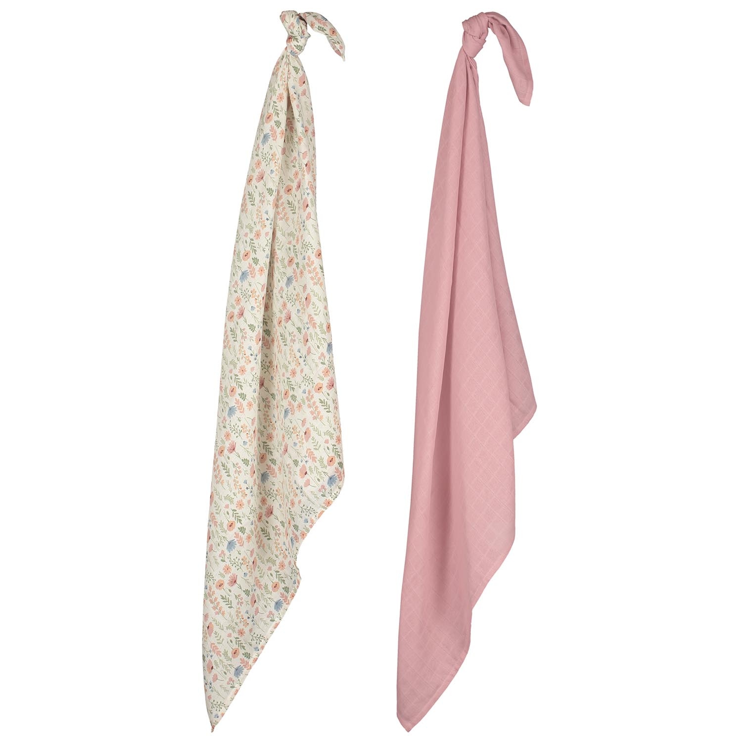 Prénatal swaddle Bloem 2 stuks  multi