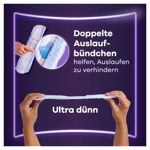 Always Discreet Inkontinenzeinlagen Für Frauen Ultimate Nacht 20 Stück