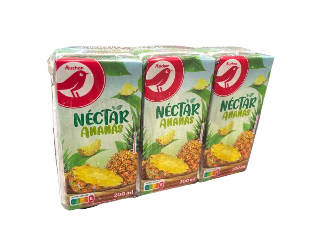 NÉCTAR AUCHAN ANANÁS 3X200ML