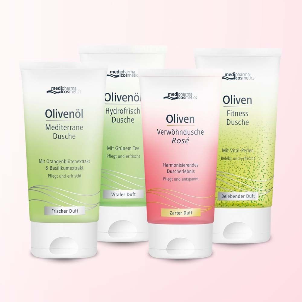 medipharma cosmetics Oliven Verwöhndusche Rosé