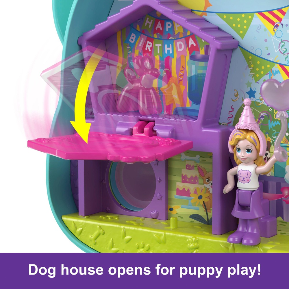 Polly Pocket Hundegeburtstags-Spielset (Kompaktset)