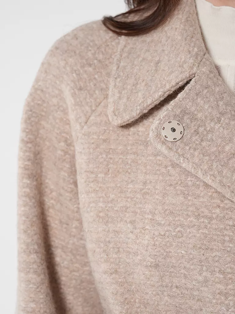 EMPORIO ARMANI Wollmantel  beige