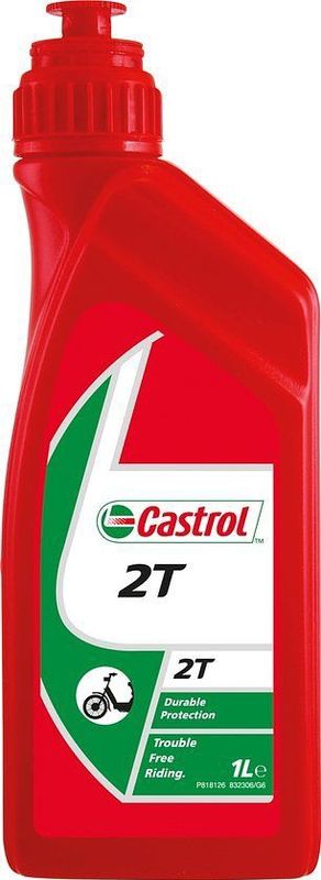 Castrol - 2T 2-Takt Olie - 1L - Minerale Basis - Voor TweeTaktMotoren