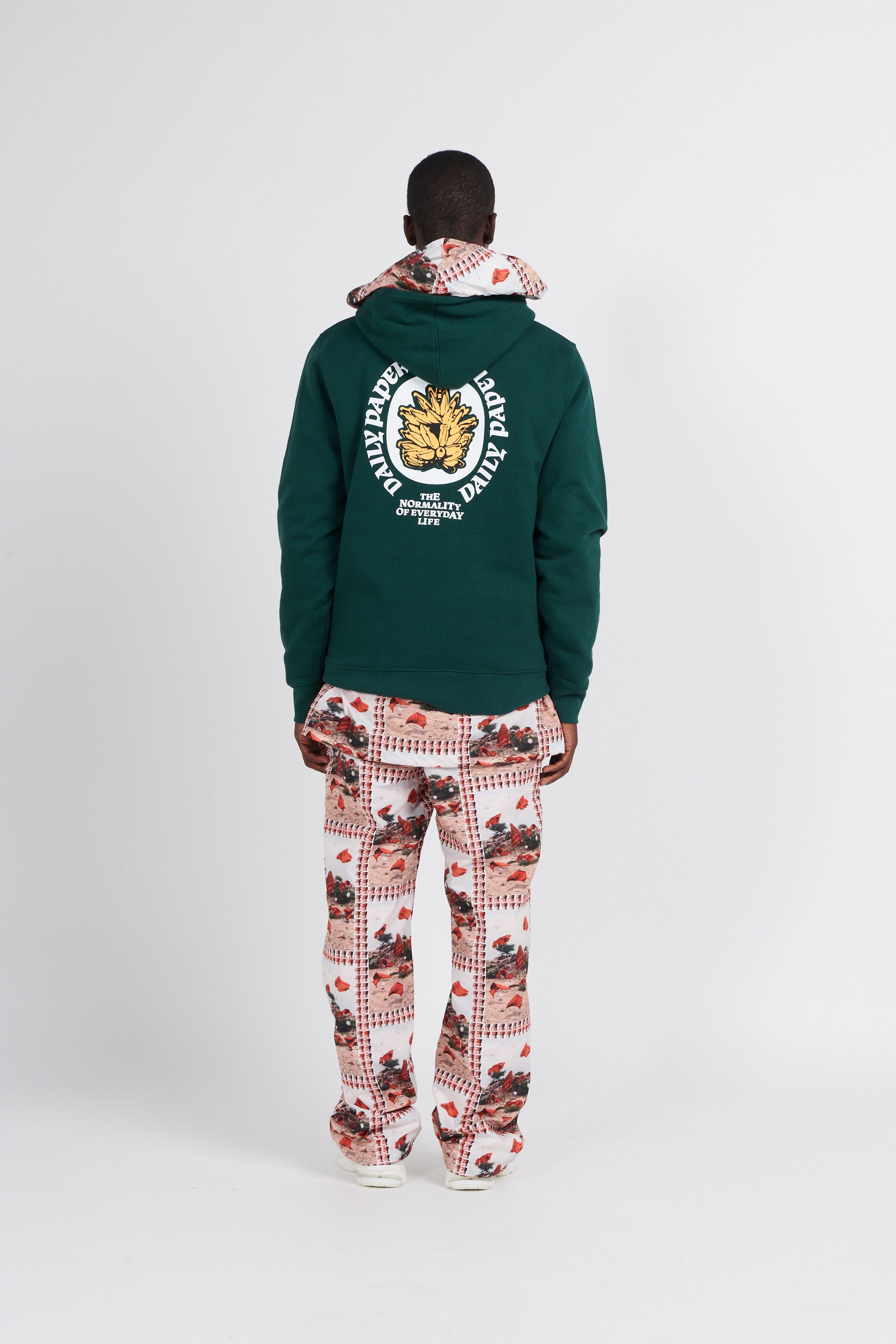 Daily Paper Sweat rachard hoodie Vert