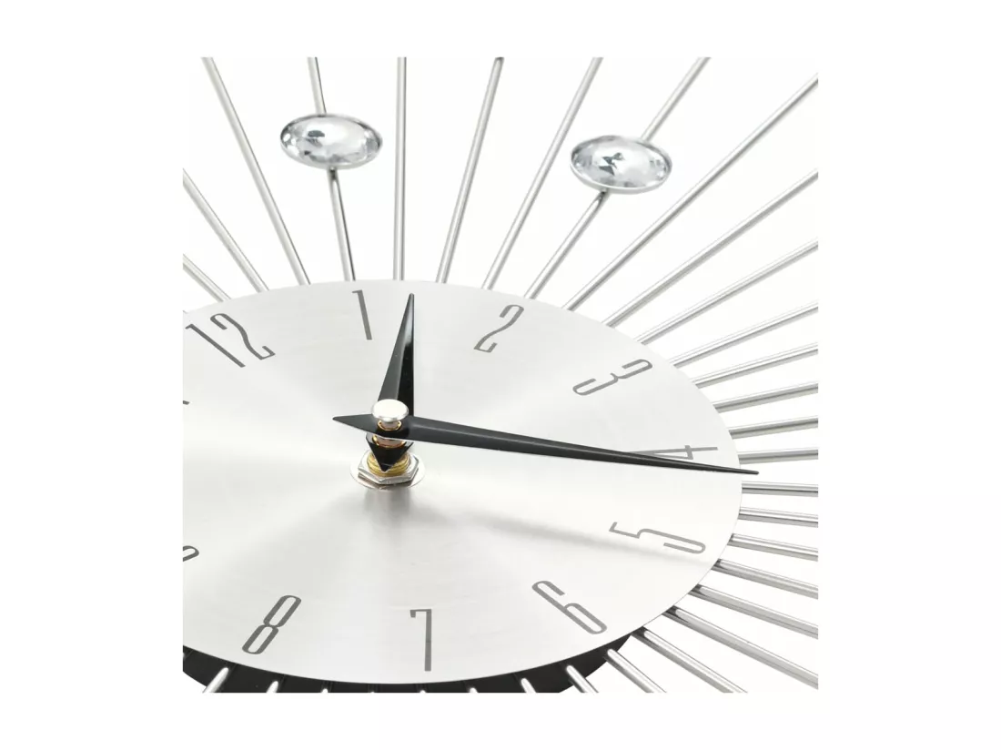Horloge murale avec mouvement à quartz Design moderne 50 cm