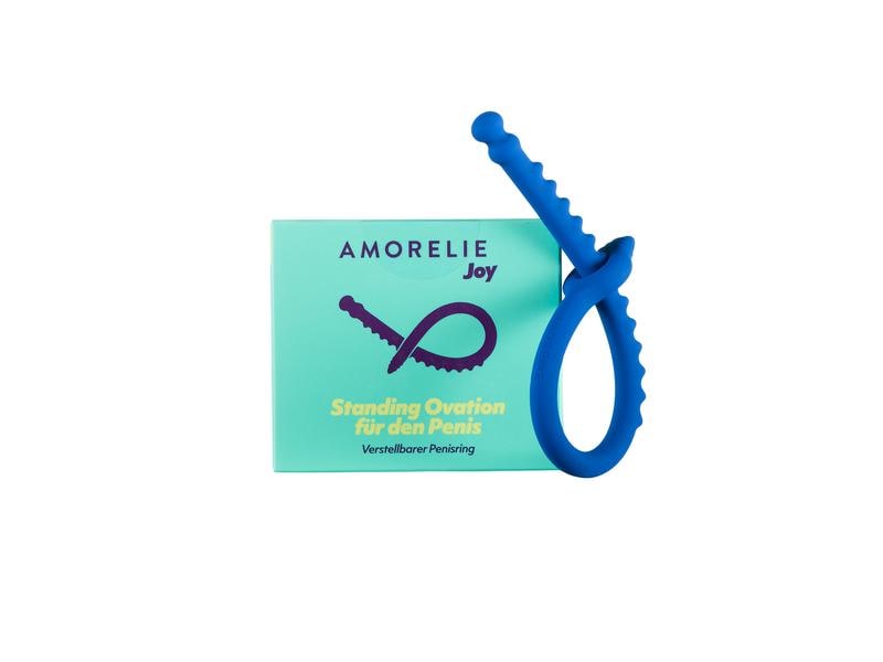Amorelie Penisring «Sway» Blau Hochwertiges Sextoy für den Mann