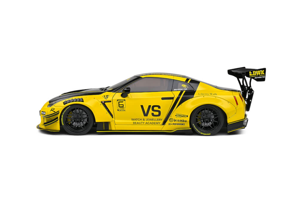 1:18 Nissan GT-R (R35) gelb