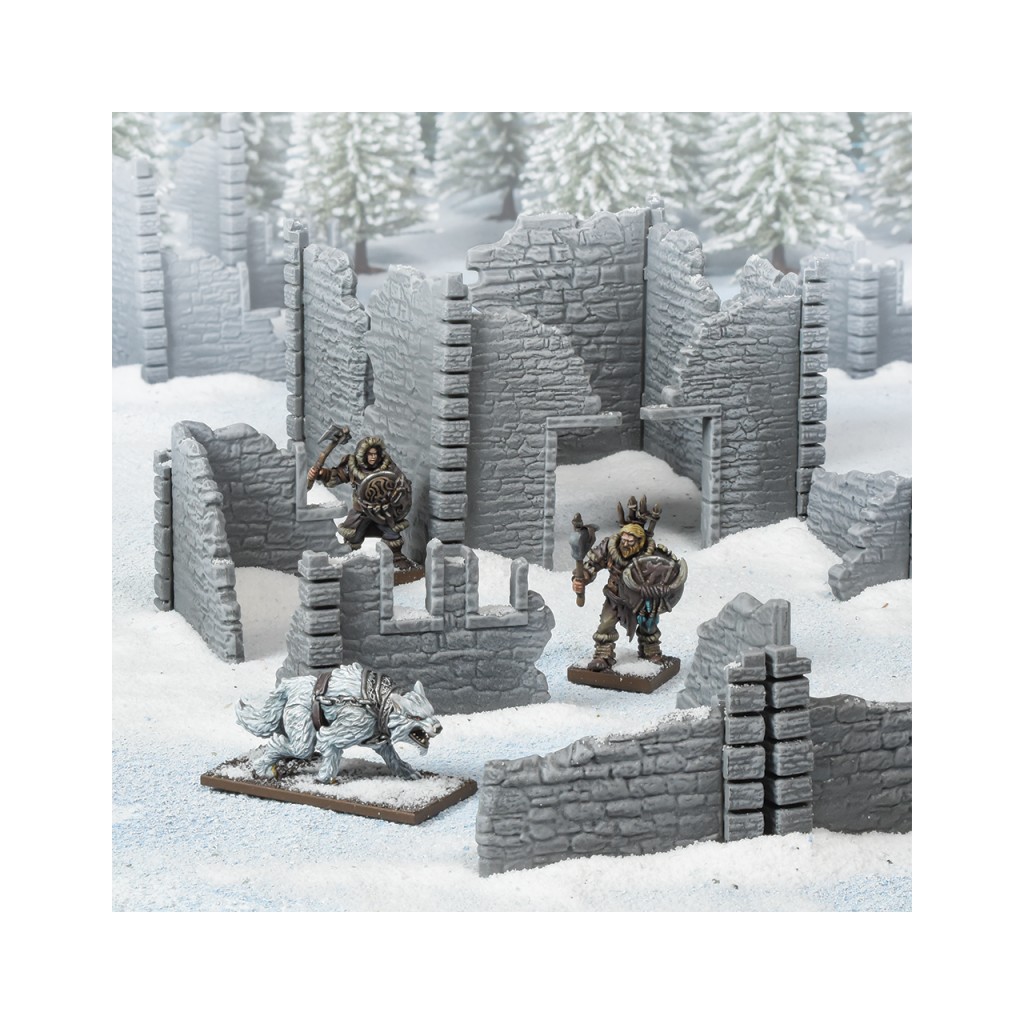 Terrain Crate: Village en Ruine